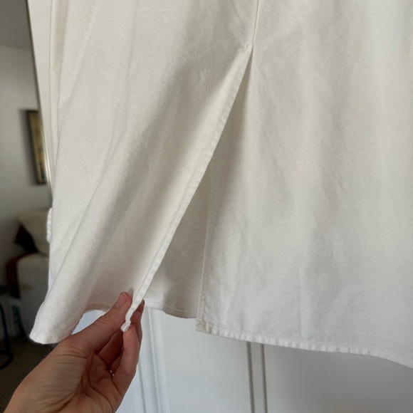 Djerf Avenue White Button Up - Picture 4 of 10